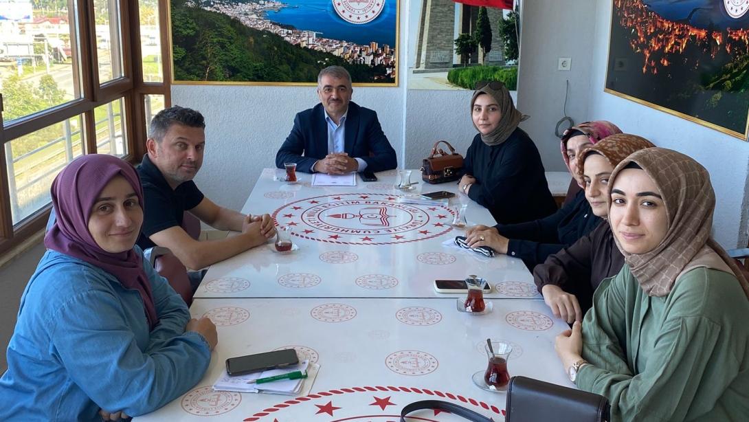 Derepazarı İlçe Milli Eğitim Müdürlüğü'nde ÇEDES Koordinatörleri Toplantısı Yapıldı