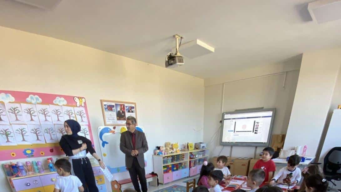 İlçe Milli Eğitim Müdürü Çakır'dan Günay Kıran Anaokulu Ziyareti