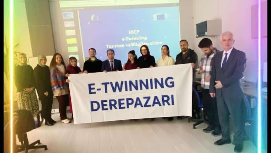 eTwinning'in Kapıları Derepazarı'nda Açıldı